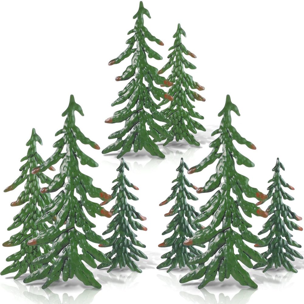 8 Pieces Pine Tree Metal Wall Decor Set Pine Tree Landscape Wall Art Pine Tree😇